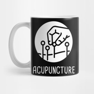 Acupuncture Needles Design Mug